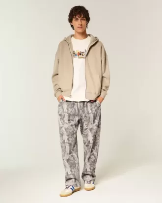 Baggy träningsbyxor