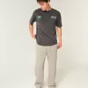 Baggy träningsbyxor