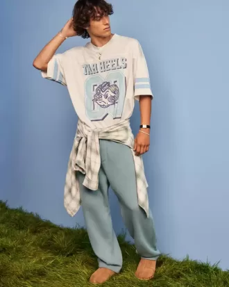 Baggy träningsbyxor