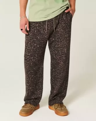 Baggy träningsbyxor