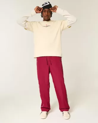 Baggy träningsbyxor
