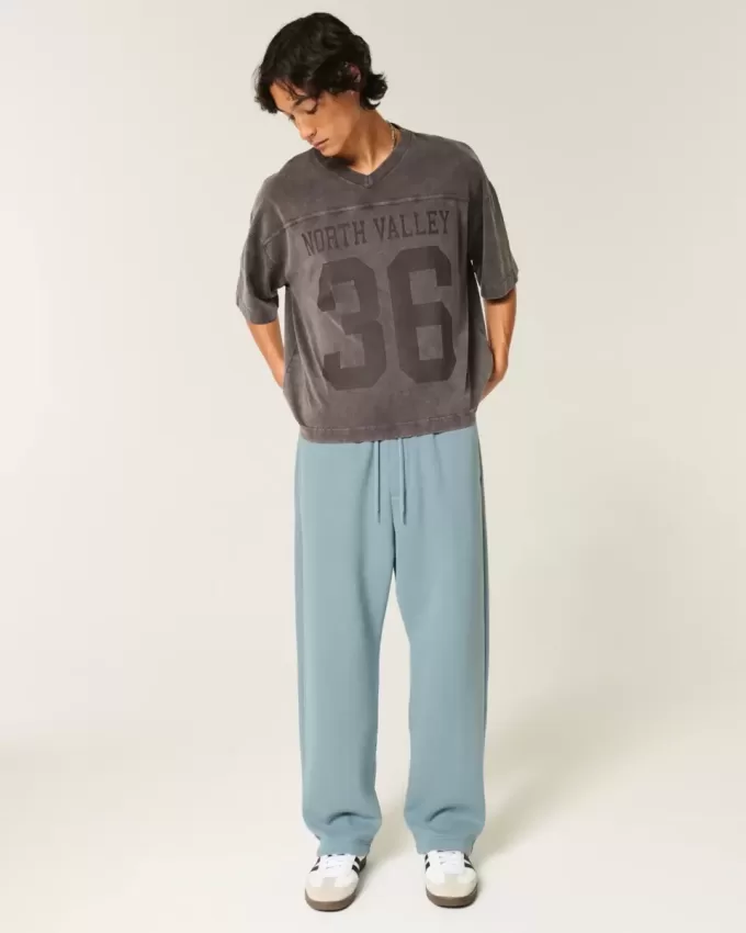 Baggy träningsbyxor