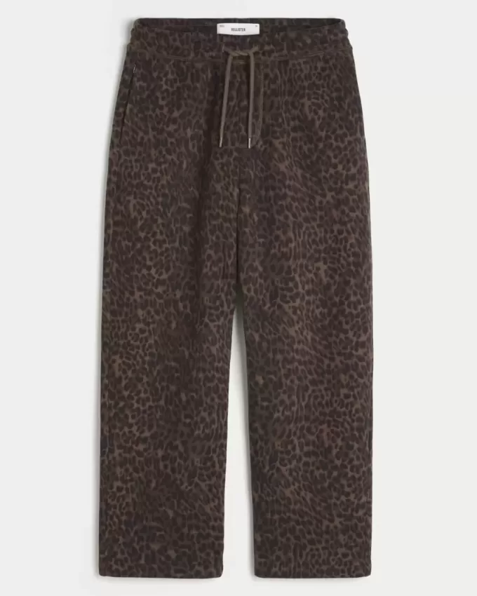 Baggy träningsbyxor