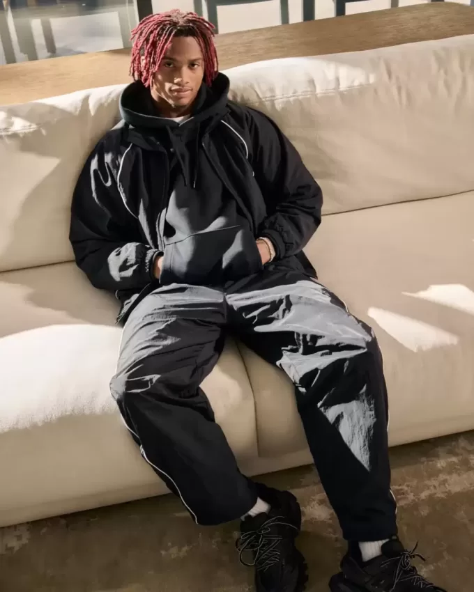 Baggy träningsbyxor Baggy träningsbyxor