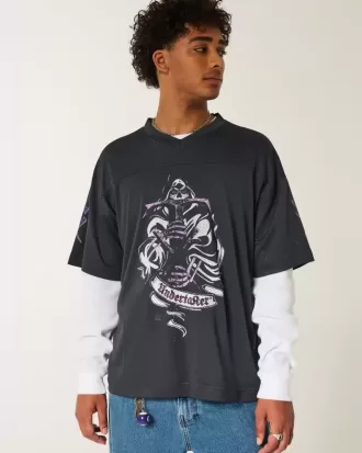 Baggy Undertaker grafisk tröja