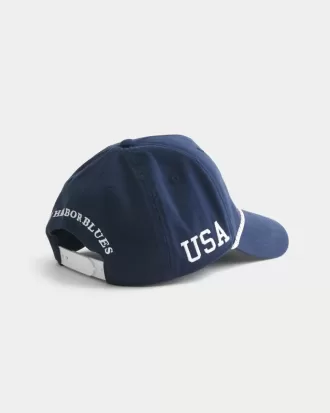 bay harbor blues baseballhatt 2 330x413 - Bay Harbor Blues baseballhatt