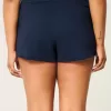 Bear Graphic Mini Fleece Shorts