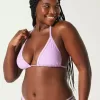 Bikinitopp med broderad triangel Bikinitopp med broderad triangel