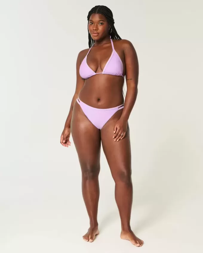 Bikinitopp med broderad triangel Bikinitopp med broderad triangel