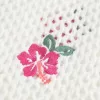 Blommig broderad klänning i virkad stil Blommig broderad klänning i virkad stil