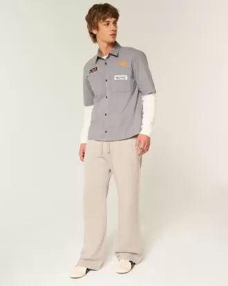 Bootcut träningsbyxor
