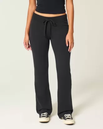 Bootcut träningsbyxor