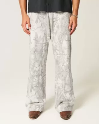 Bootcut träningsbyxor