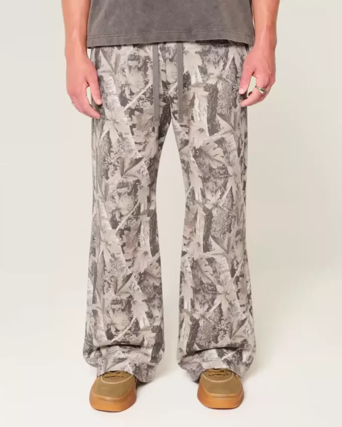 Bootcut träningsbyxor
