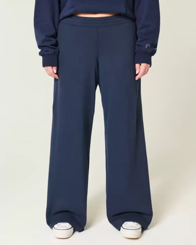 Bow Graphic Baggy Sweatpants Bow Graphic Baggy Sweatpants