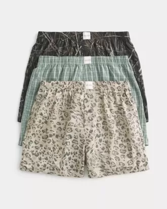 Boxershorts i bomull 3-pack