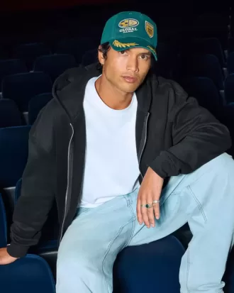 Boxig hoodie med dragkedja