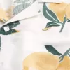 Boxig linneblandning med citronmönster Boxig linneblandning med citronmönster