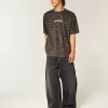 Boxig tjockt leopardtryck Dodge Hellcat grafisk t-shirt Boxig tjockt leopardtryck Dodge Hellcat grafisk t-shirt