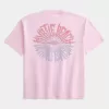 Boxig tungvikt Myrtle Beach grafisk t-shirt