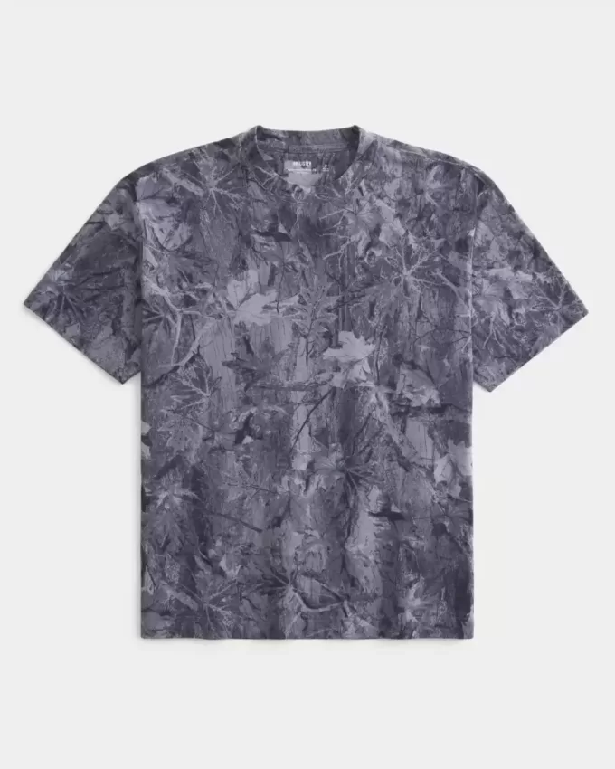 Boxig tungvikts Camo Crew T-shirt