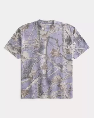 Boxig tungvikts Camo Crew T-shirt