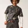 Boxig tungvikts Camo Crew T-shirt