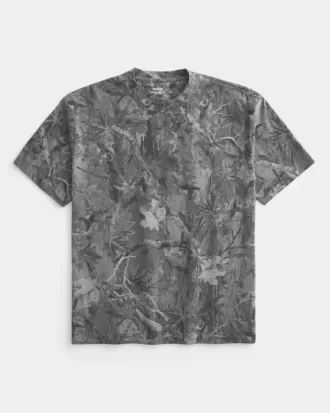Boxig tungvikts Camo Crew T-shirt