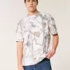 Boxig tungvikts Camo Crew T-shirt