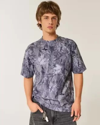 Boxig tungvikts Camo Crew T-shirt