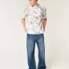 Boxig tungvikts Camo Crew T-shirt