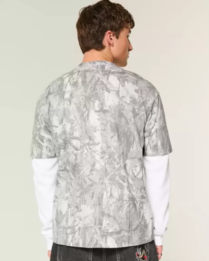 Boxig tungvikts Camo Crew T-shirt Boxig tungvikts Camo Crew T-shirt