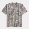 Boxig tungvikts Camo Crew T-shirt
