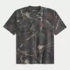 Boxig tungvikts Camo Crew T-shirt
