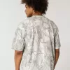 Boxig tungvikts-Crop Camo Crew T-shirt