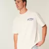 Boxig tungvikts Key West grafisk t-shirt