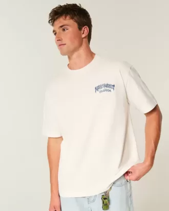 Boxig tungvikts Key West grafisk t-shirt