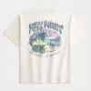 Boxig tungvikts Key West grafisk t-shirt