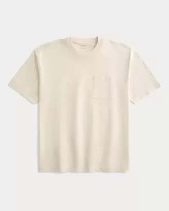 Boxig tungvikts Pocket Crew T-shirt
