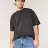 Boxig tungvikts T-shirt för Crop Crew
