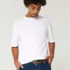 Boxig tungvikts T-shirt för Crop Crew Boxig tungvikts T-shirt för Crop Crew