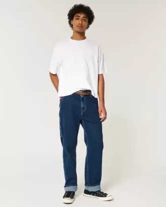 Boxig tungvikts T-shirt för Crop Crew