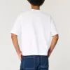 Boxig tungvikts T-shirt för Crop Crew Boxig tungvikts T-shirt för Crop Crew