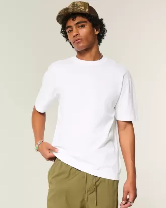 Boxig tungvikts T-shirt i bomull Boxig tungvikts T-shirt i bomull