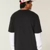 Boxig tungvikts T-shirt i bomull Boxig tungvikts T-shirt i bomull