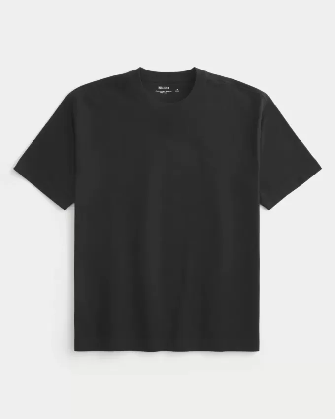Boxig tungvikts T-shirt i bomull Boxig tungvikts T-shirt i bomull
