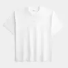 Boxig tungvikts T-shirt med logotyp