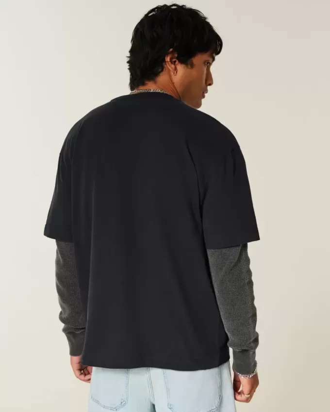 Boxig tungvikts Tokyo grafisk t-shirt