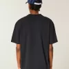 Boxig tungviktstjärna utsmyckad besättning T-shirt Boxig tungviktstjärna utsmyckad besättning T-shirt