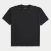 Boxig tungviktstjärna utsmyckad besättning T-shirt Boxig tungviktstjärna utsmyckad besättning T-shirt